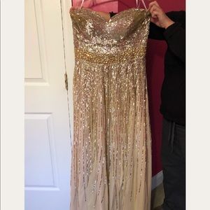 Sherri Hill long prom dress